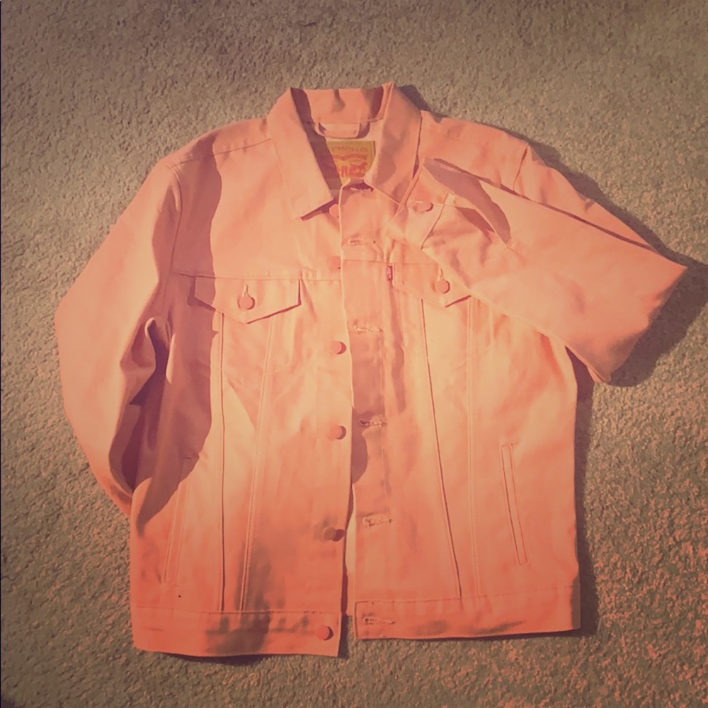 Mens levi selvedge denim jacket